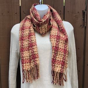 COACH Fringe Scarf